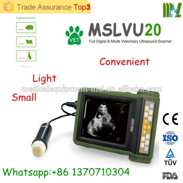 MSLVU20M 2016 Cheap High quality Handheld ultrasound machine Protable ultrasound scanner for vet